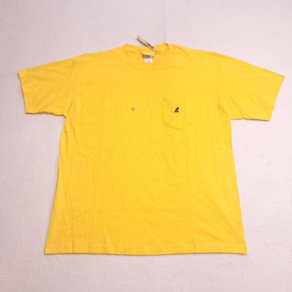 Walt Disney World Crew Neck Casual T Shirt Adult Mens Size Extra Large XL Yellow - Picture 2 of 8
